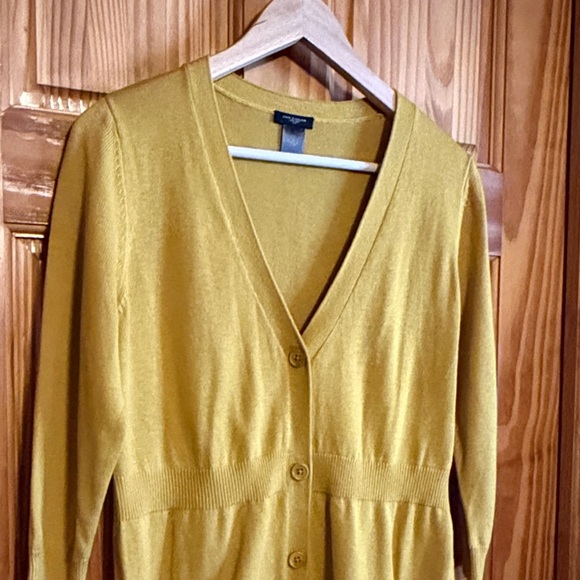 Ann Taylor Golden Cardigan Sweater - Picture 3 of 8